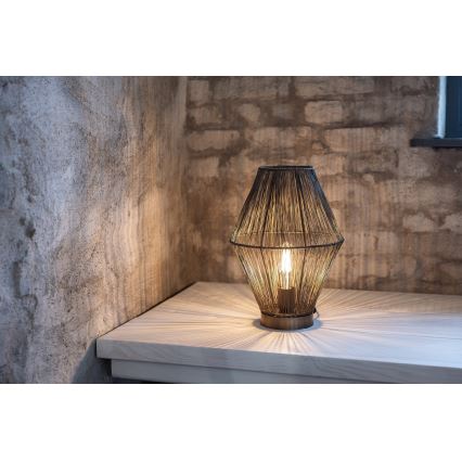 Markslöjd 108665 - Bordlampe CASA 1xE27/40W/230V messing