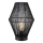 Markslöjd 108666 - Bordlampe CASA 1xE27/40W/230V sort