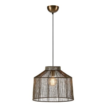 Markslöjd 108667 - Pendel CAPANNA 1xE27/40W/230V messing