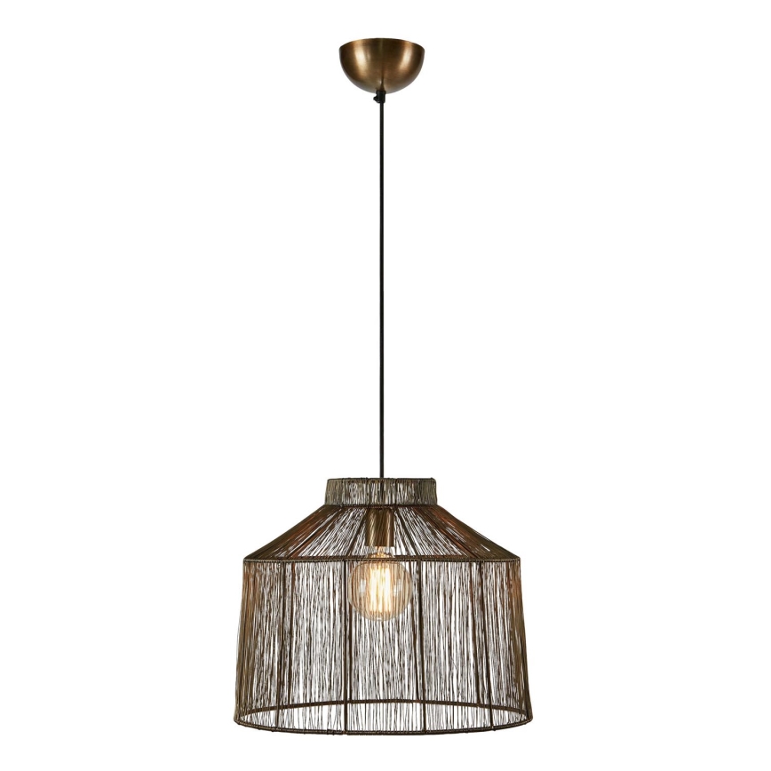 Markslöjd 108667 - Pendel CAPANNA 1xE27/40W/230V messing