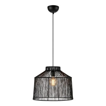 Markslöjd 108668 - Pendel CAPANNA 1xE27/40W/230V sort
