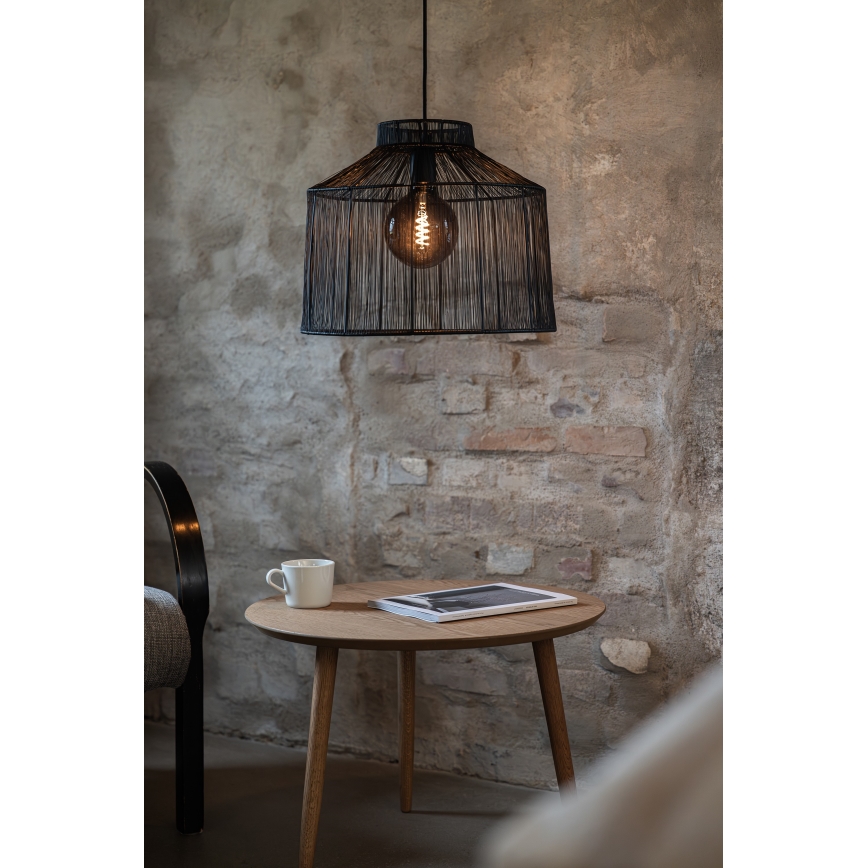 Markslöjd 108668 - Pendel CAPANNA 1xE27/40W/230V sort