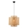 Markslöjd 108675 - Pendel STRATI 1xE27/40W/230V beige/bambus