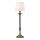 Markslöjd 108679 - Bordlampe GENT 1xE27/40W/230V messing/sort/hvid