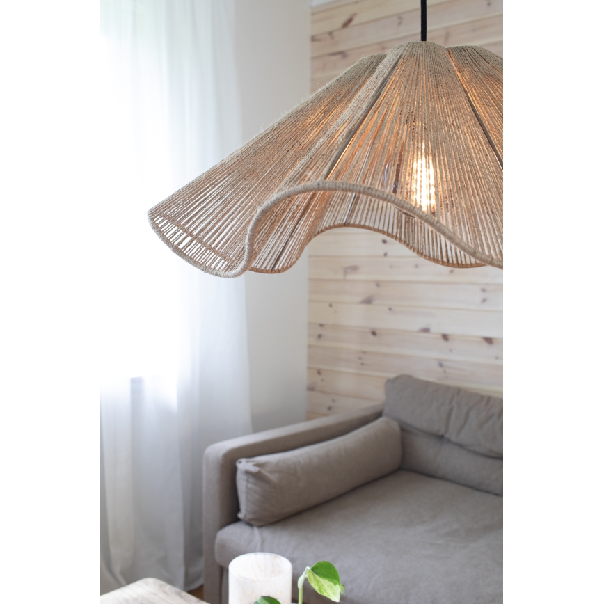 Markslöjd 108681 - Pendel NAMI 1xE27/40W/230V brun