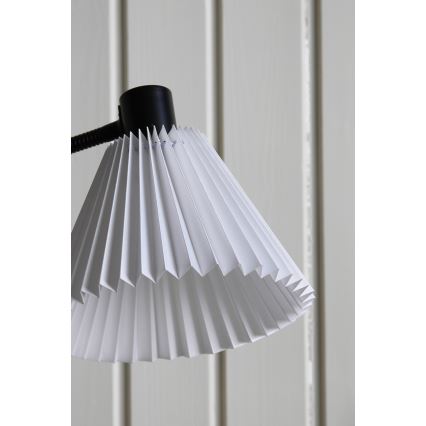 Markslöjd 108697 - Bordlampe MIRA 1xE14/40W/230V sort/hvid