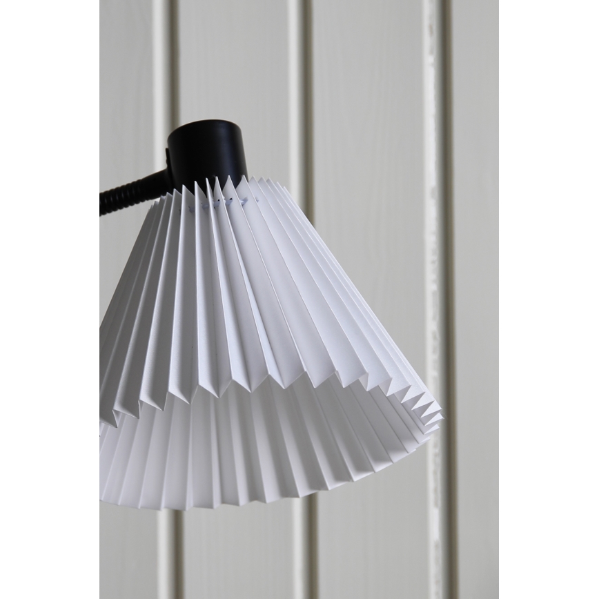 Markslöjd 108697 - Bordlampe MIRA 1xE14/40W/230V sort/hvid