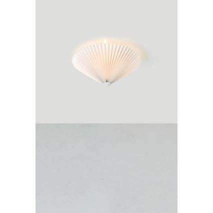 Markslöjd 108702 - Loftlampe PLISADO 3xE14/40W/230V diameter 50 cm hvid