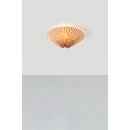 Markslöjd 108704 - Loftlampe PLISADO 3xE14/40W/230V diameter 42 cm beige