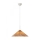 Markslöjd 108710 - Pendel PLISADO 1xE27/40W/230V diameter 50 cm beige