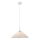 Markslöjd 108711 - Pendel PLISADO 1xE27/40W/230V diameter 50 cm hvid