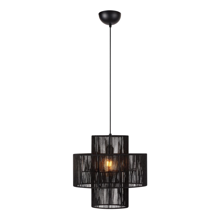 Markslöjd 108766 - Pendel SOGA 1xE27/40W/230V sort
