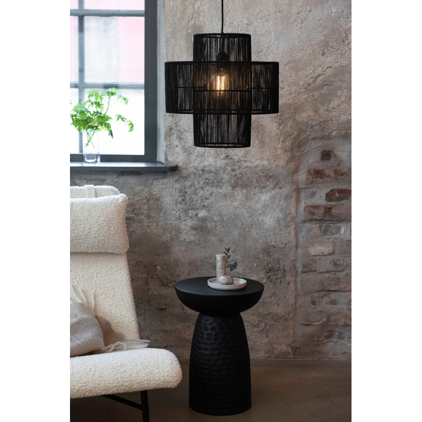Markslöjd 108766 - Pendel SOGA 1xE27/40W/230V sort