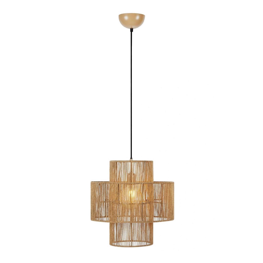 Markslöjd 108767 - Pendel SOGA 1xE27/40W/230V guldfarvet