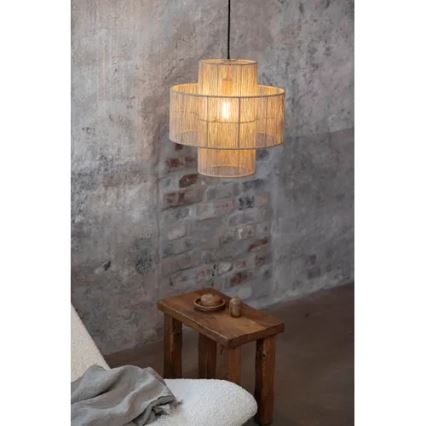 Markslöjd 108767 - Pendel SOGA 1xE27/40W/230V guldfarvet