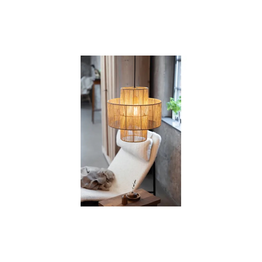 Markslöjd 108767 - Pendel SOGA 1xE27/40W/230V guldfarvet