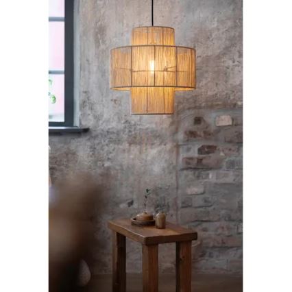 Markslöjd 108767 - Pendel SOGA 1xE27/40W/230V guldfarvet