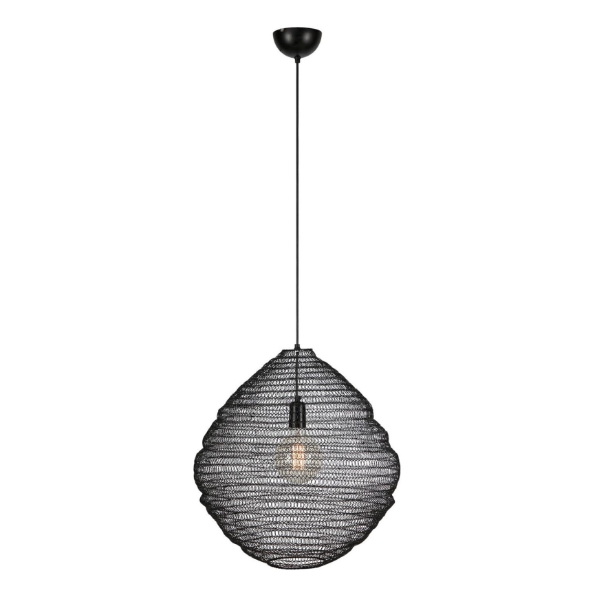 Markslöjd 108772 - Pendel TAZZA 1xE27/40W/230V sort