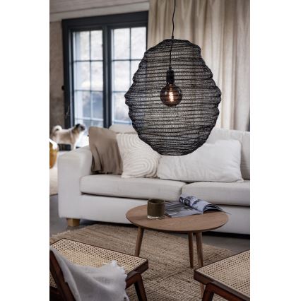 Markslöjd 108772 - Pendel TAZZA 1xE27/40W/230V sort