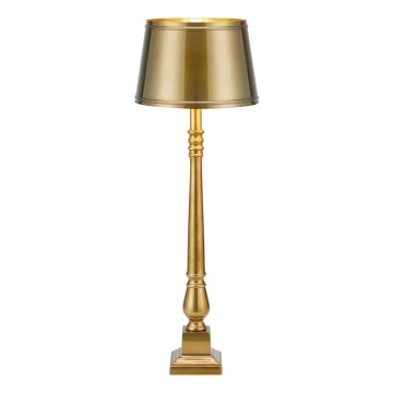 Markslöjd 108774 - Bordlampe METALLO 1xE27/40W/230V guldfarvet