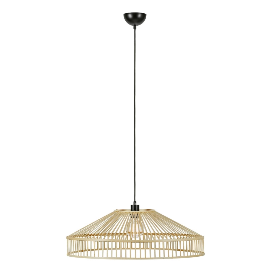 Markslöjd 108783 - Pendel TAPA 1xE27/40W/230V beige/bambus