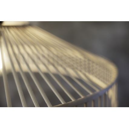 Markslöjd 108783 - Pendel TAPA 1xE27/40W/230V beige/bambus
