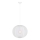 Markslöjd 108792 - Pendel FORENCE 1xE27/40W/230V diameter 50 cm hvid