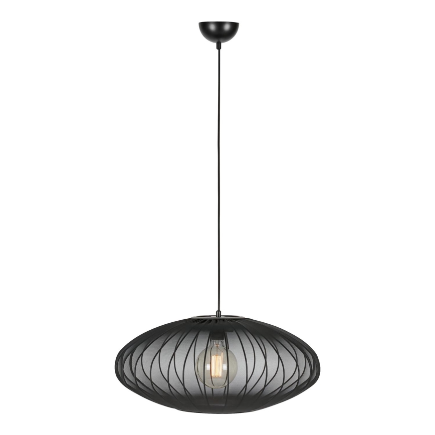 Markslöjd 108793 - Pendel FORENCE 1xE27/40W/230V diameter 60 cm sort