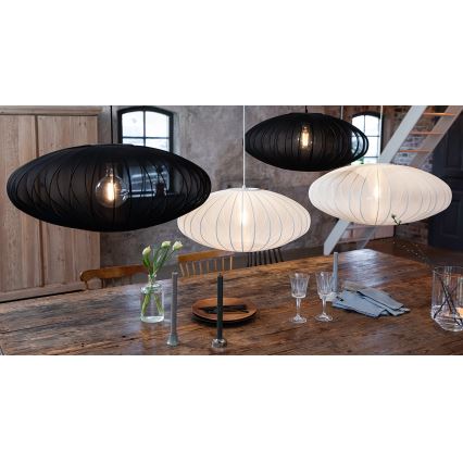 Markslöjd 108794 - Pendel FORENCE 1xE27/40W/230V diameter 60 cm hvid