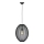 Markslöjd 108795 - Pendel FLORENCE 1xE27/40W/230V sort