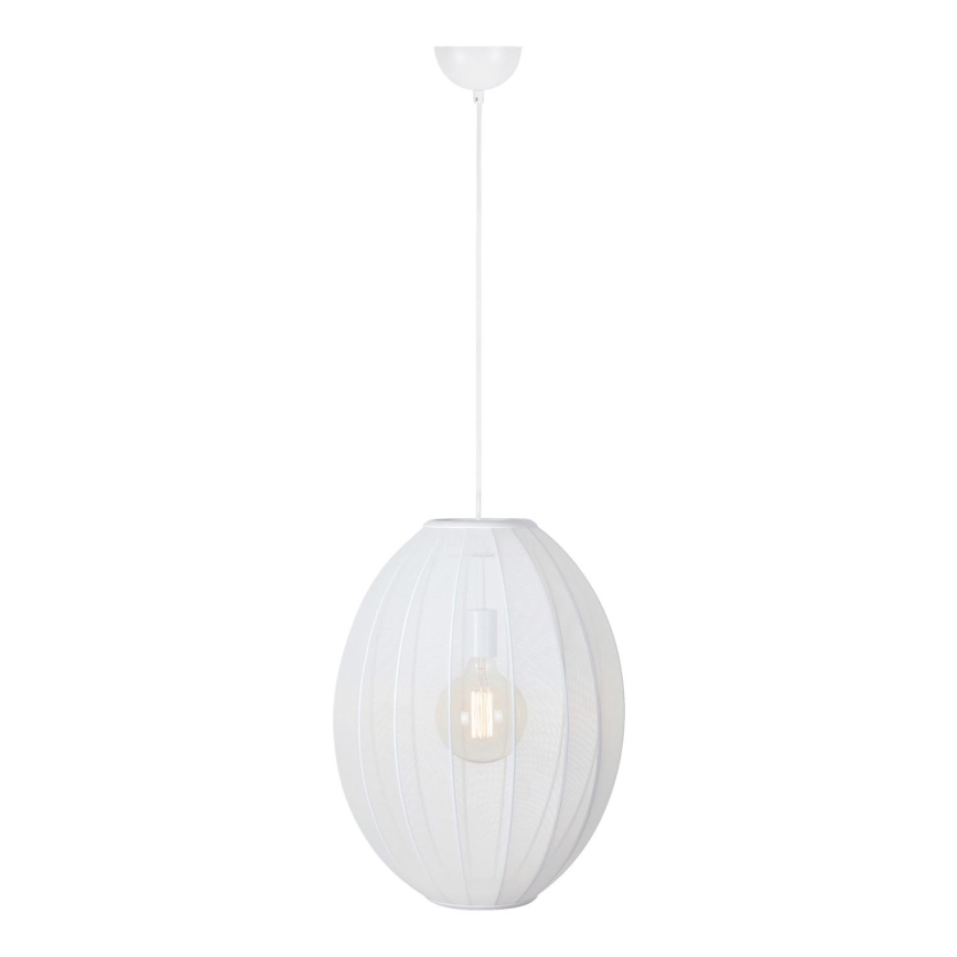 Markslöjd 108796 - Pendel FLORENCE 1xE27/40W/230V hvid