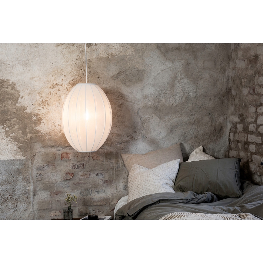Markslöjd 108796 - Pendel FLORENCE 1xE27/40W/230V hvid
