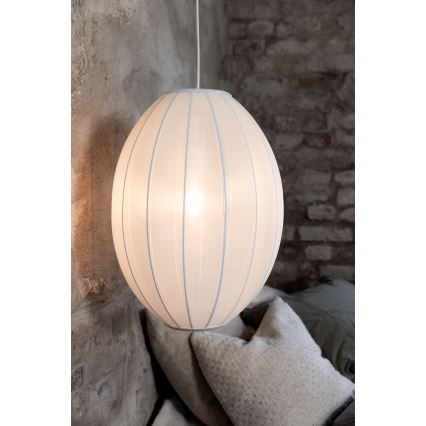 Markslöjd 108796 - Pendel FLORENCE 1xE27/40W/230V hvid