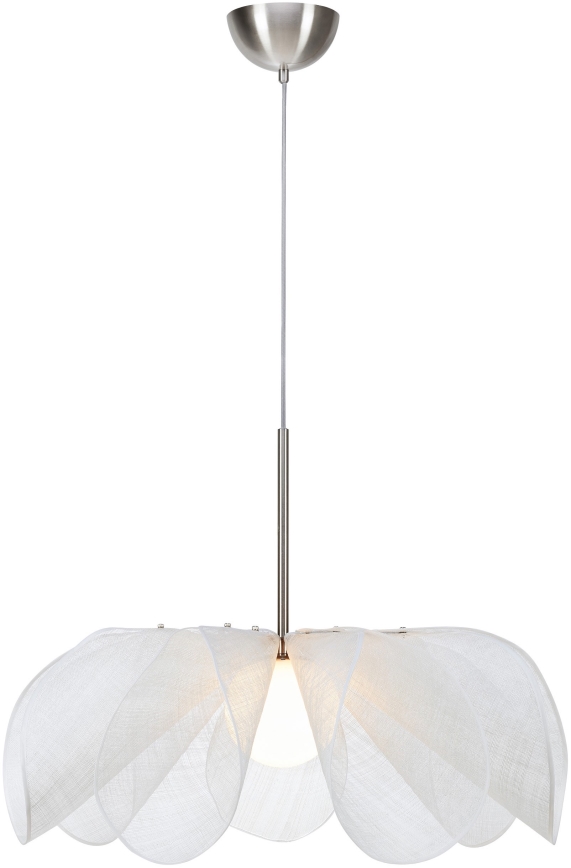 Markslöjd 108818 - Pendel STYRKA 1xE27/40W/230V diameter 75 cm hvid