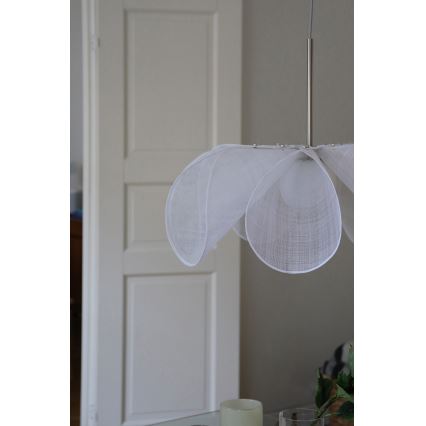 Markslöjd 108818 - Pendel STYRKA 1xE27/40W/230V diameter 75 cm hvid