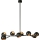 Markslöjd 108852 - Pendellampe EDGAR 8xE14/40W/230V sort
