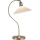 Markslöjd 108863 - Bordlampe VELA 1xE27/40W/230V messing/hvid