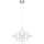 Markslöjd 108869 - LED Krystalpendel dæmpbar EFESOS LED/14W/230V diameter 60 cm