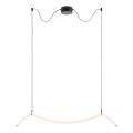 Markslöjd 108873 - LED dæmpbar pendel på kabel MELT LED/13W/230V 112 cm sort