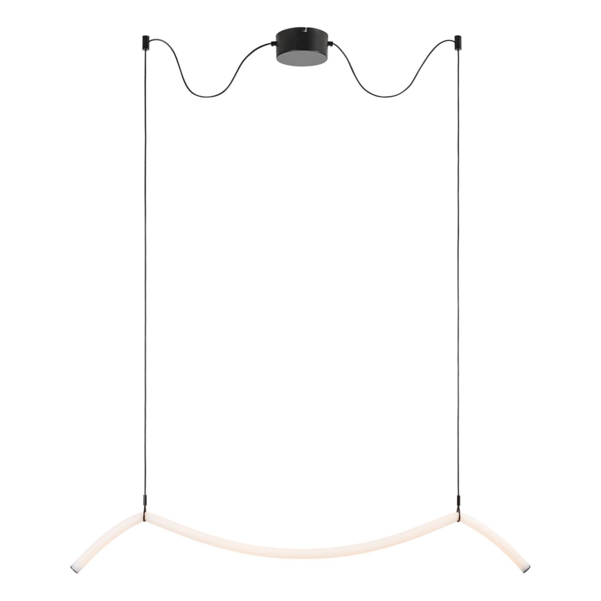 Markslöjd 108873 - LED dæmpbar pendel på kabel MELT LED/13W/230V 112 cm sort