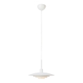 Markslöjd 108874 - Pendel på ledning PINY 1xE27/60W/230V Ø 35 cm hvid