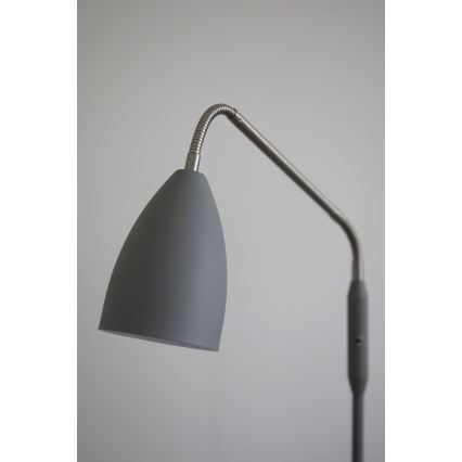 Markslöjd 108888 - Dæmpbar LED-gulvlampe PATRO LED/4,9W/230V CRI 90 grå