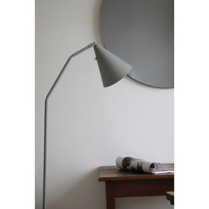 Markslöjd 108891 - LED dæmpbar gulvlampe FUNIL LED/4,9W/230V CRI 90 grå