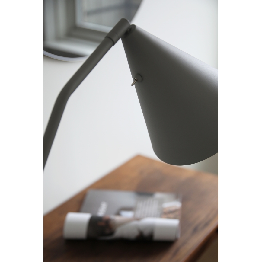 Markslöjd 108891 - LED dæmpbar gulvlampe FUNIL LED/4,9W/230V CRI 90 grå