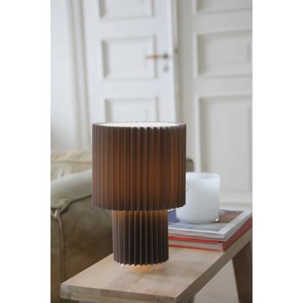 Markslöjd 108896 - Bordlampe CATIS 1xE27/60W/230V 32 cm grå