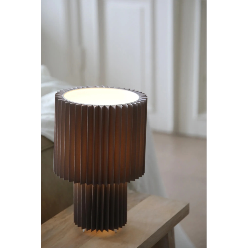 Markslöjd 108896 - Bordlampe CATIS 1xE27/60W/230V 32 cm grå