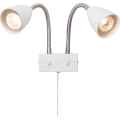 Markslöjd 108900 - Vægspotarmatur CIRO 2xGU10/7W/230V hvid