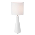 Markslöjd 108904 - Bordlampe BIRILLO 1xE14/60W/230V hvid