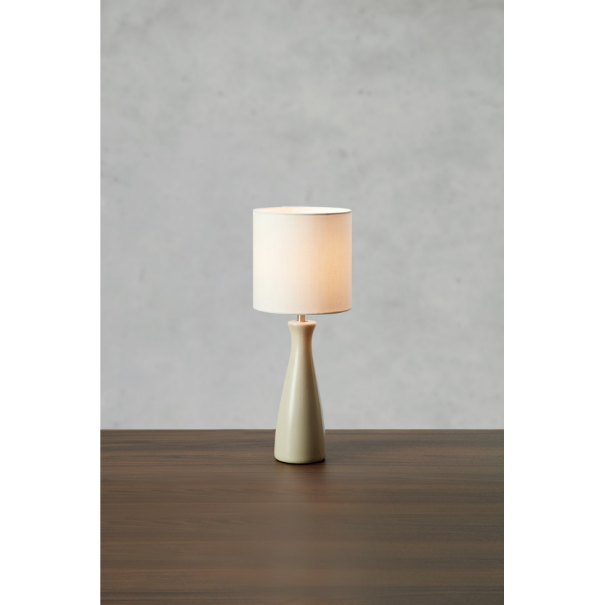 Markslöjd 108906 - Bordlampe BIRILLO 1xE14/60W/230V cremefarvet
