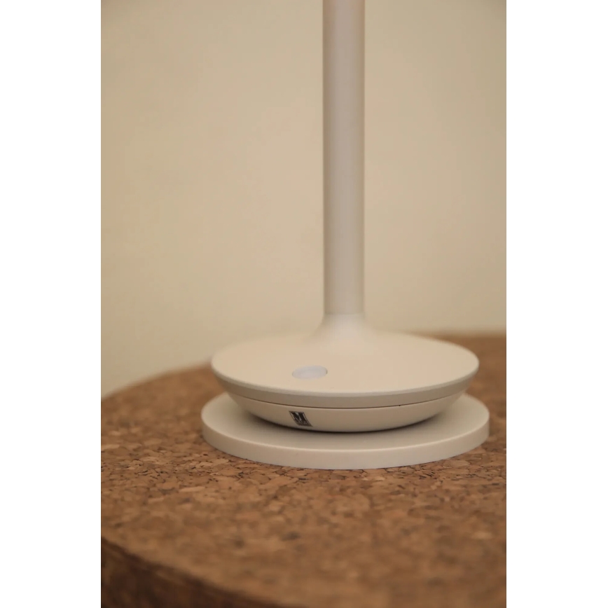 Markslöjd 108917 - Udendørs LED bordlampe dæmpbar og genopladelig PETIT LED/2W/1800 mAh 2200/2700/3000K IP44 grå